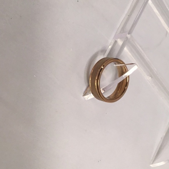 SPOSO TUNGSTEN CARBIDE MEN ENGAGEMENT WEDDING BAND SIZE 13-13.5 - Picture 3 of 5